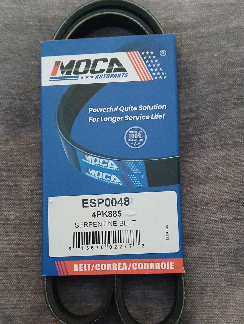 Mazda Serpentine Belt 4PK885